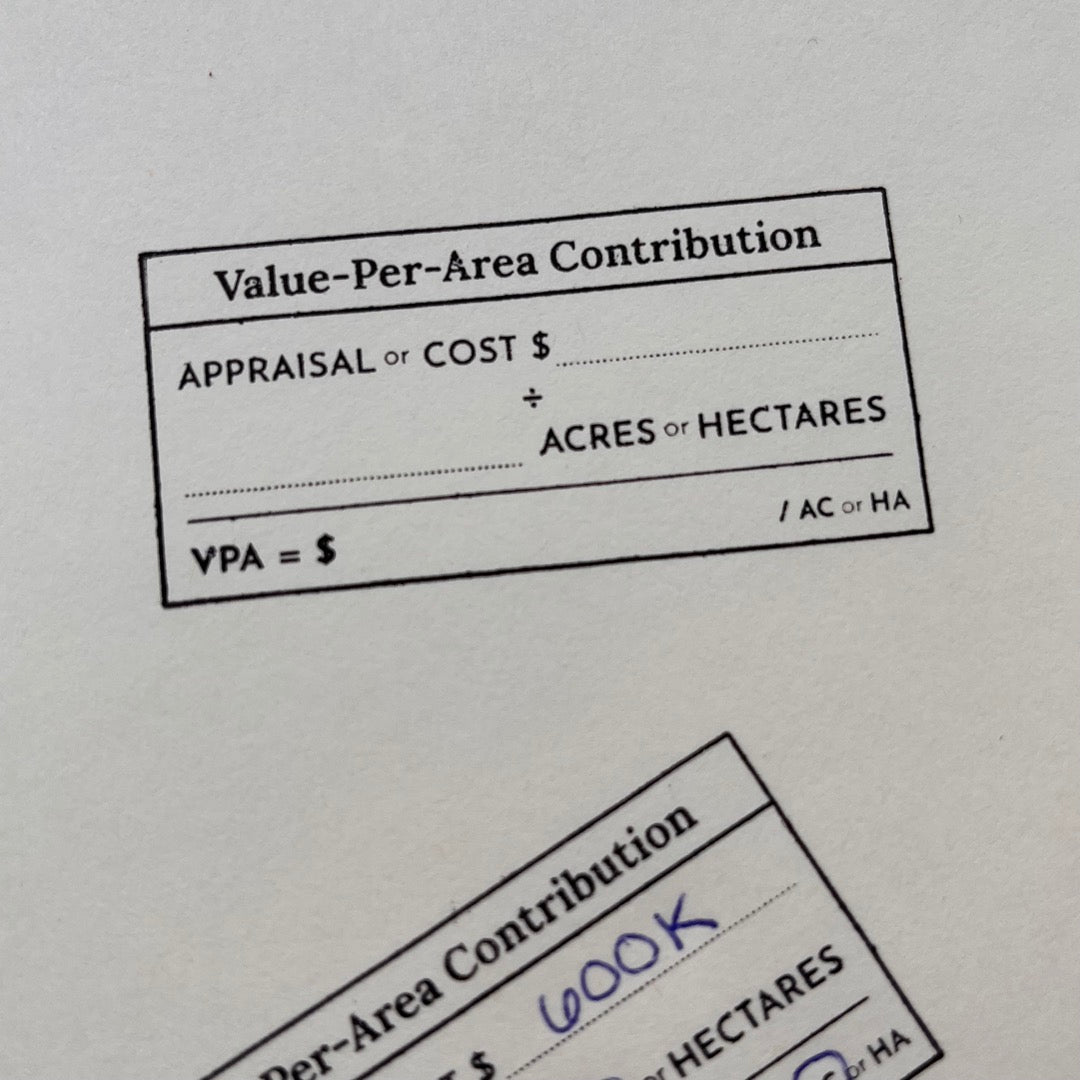 Value-Per-Area Stamp